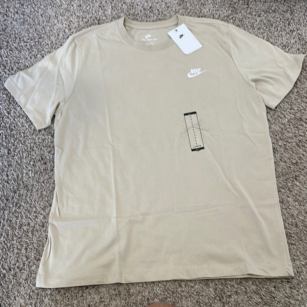 Nike Tan Short Sleeve Tee